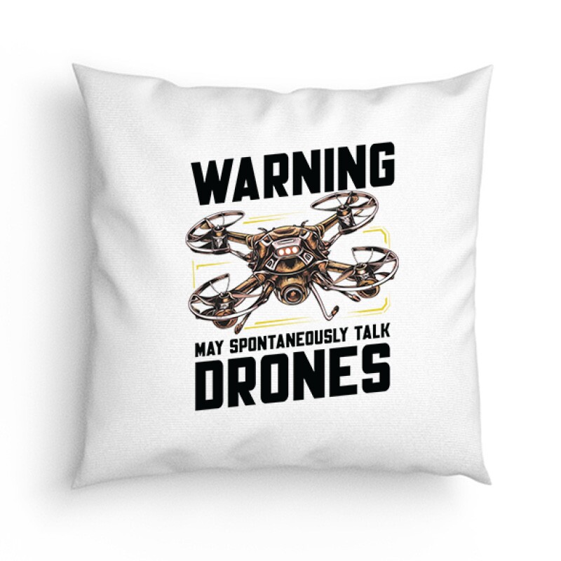 Drón - Warning talk Párna