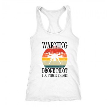 Drón - Warning Női Trikó