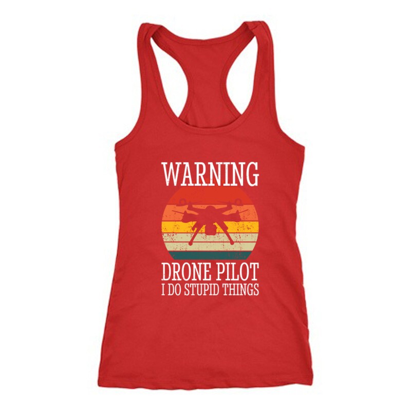 Drón - Warning Női Trikó
