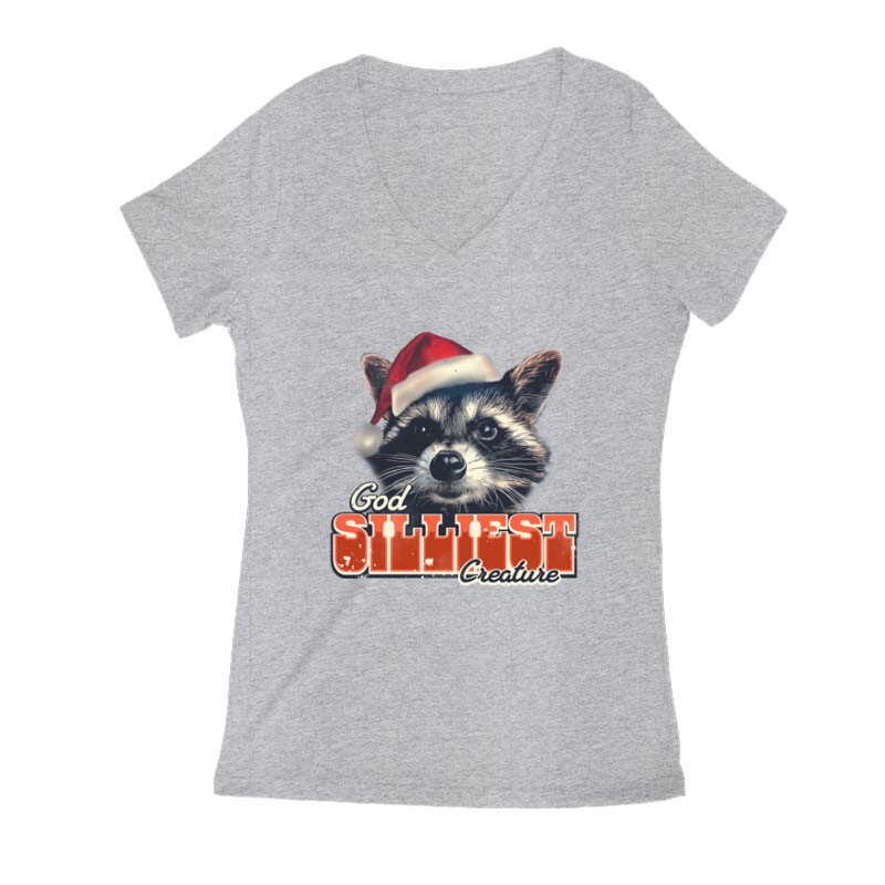 God-Silliest-Creature Női V Kivágott póló