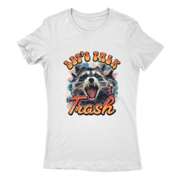 Let_s Talk Trash Női Póló