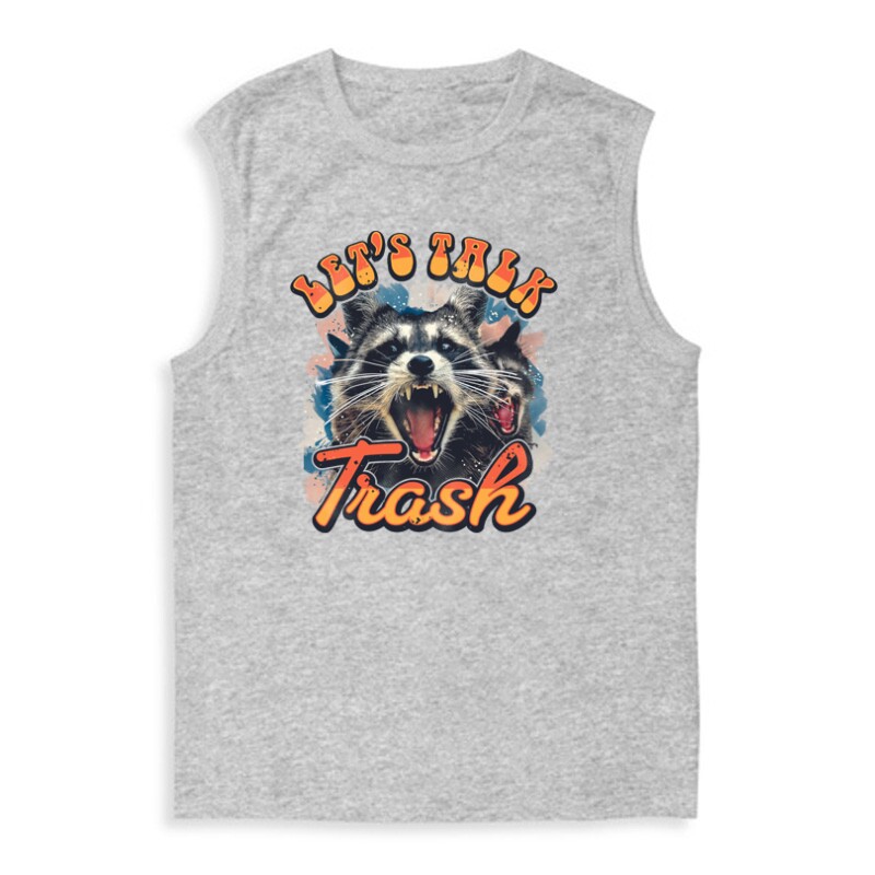 Let_s Talk Trash Férfi Trikó