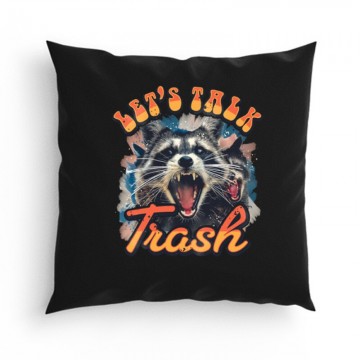 Let_s Talk Trash Párna