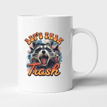 Let_s Talk Trash Bögre