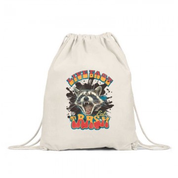 Live Fast Eat Trash Hátizsák