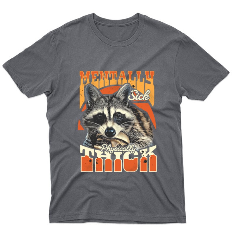 Mentally Sick Physically Thick Unisex Póló