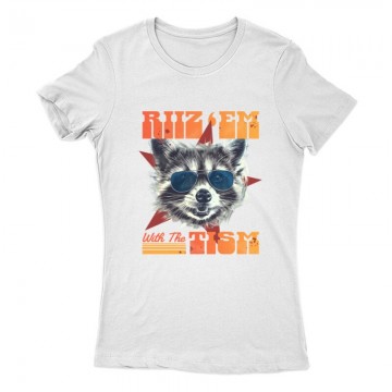 Rizz Em With the Tism Női Póló