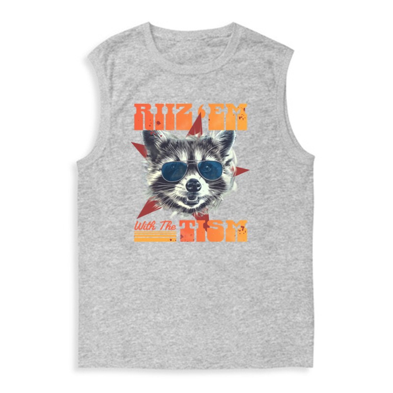 Rizz Em With the Tism Férfi Trikó