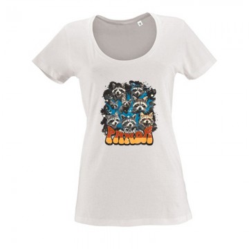 Trash Panda Női O Nyakú Póló