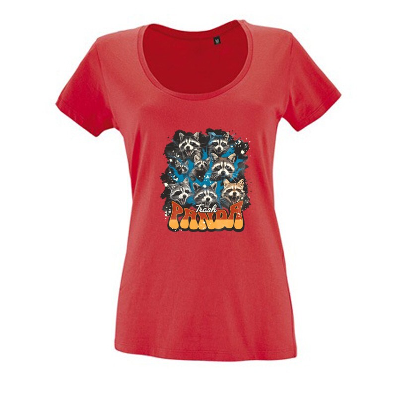 Trash Panda Női O Nyakú Póló
