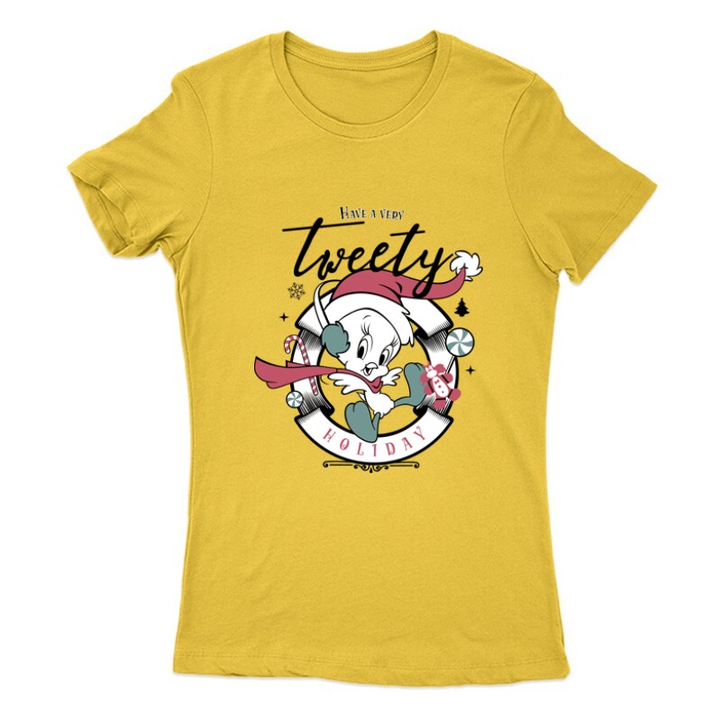 Have A Very Tweety Holiday Női Póló