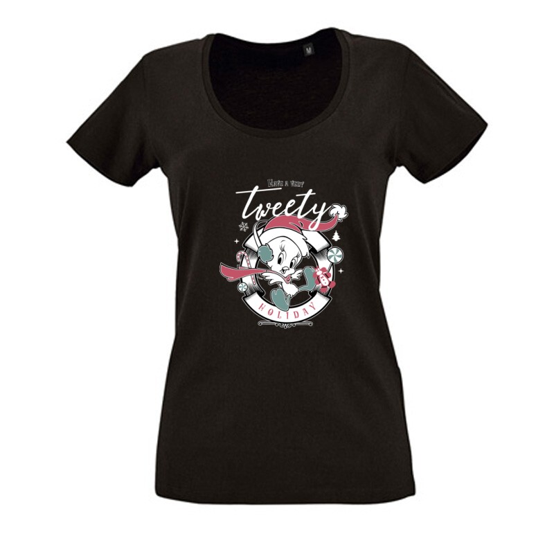 Have A Very Tweety Holiday Női O Nyakú Póló