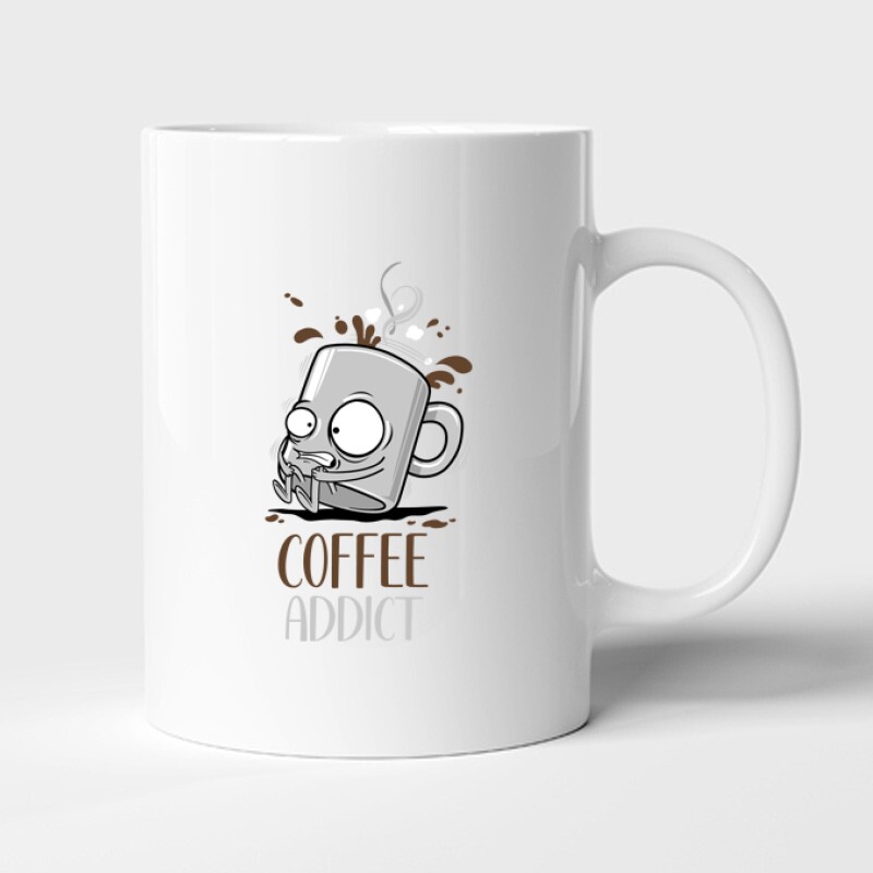 Coffee Addict Bögre