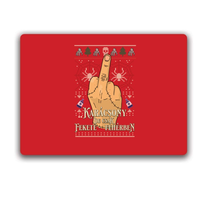 Karácsony de csak fekete fehérben Egérpad