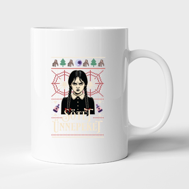 Sötét ünnepeket (wednesday) Bögre