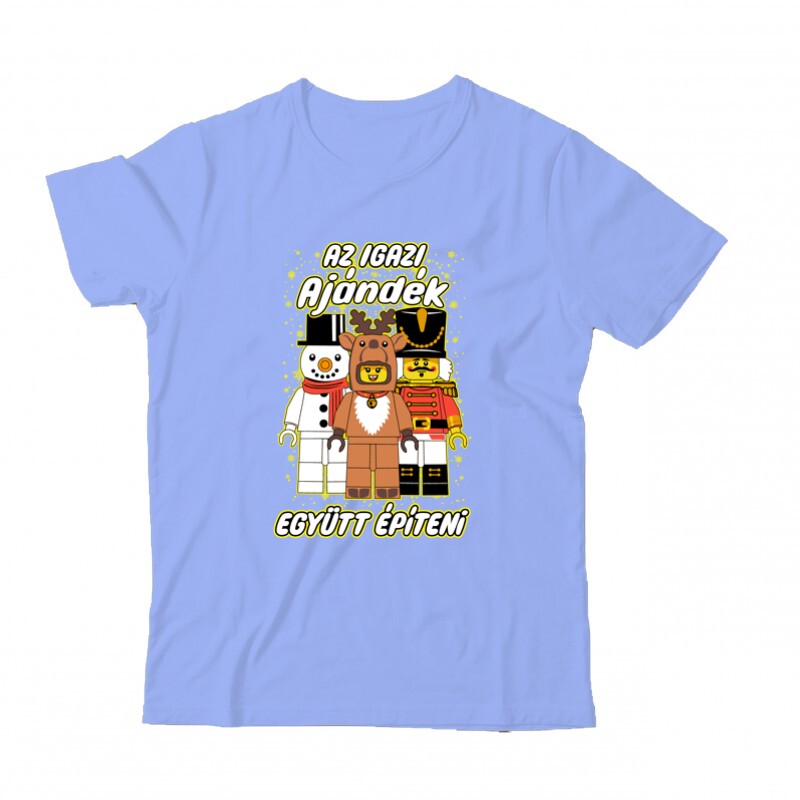 Az igazi ajándék - együtt építeni Gyermek Póló