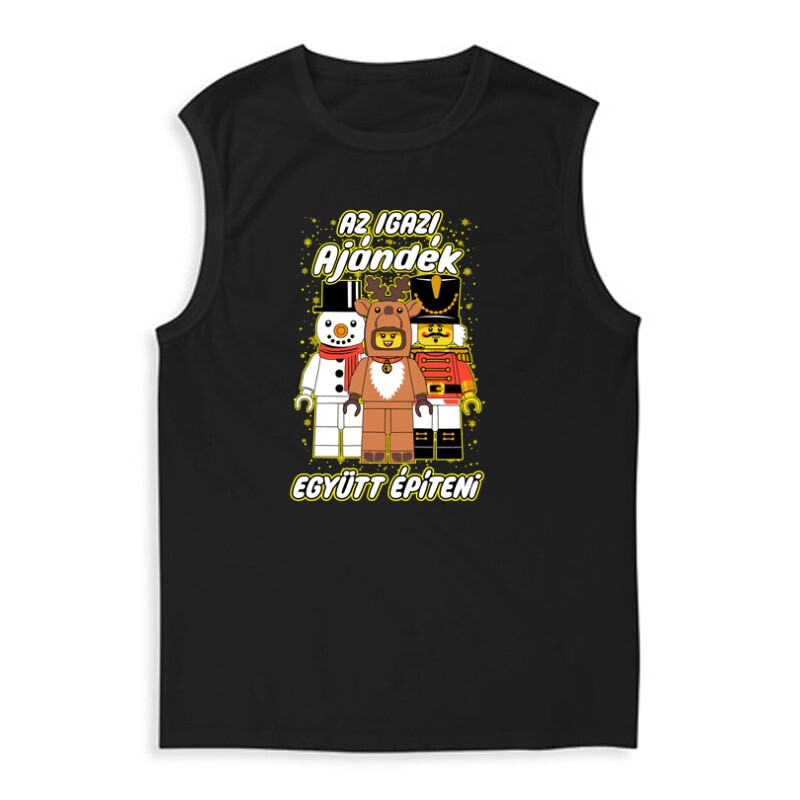 Az igazi ajándék - együtt építeni Férfi Trikó