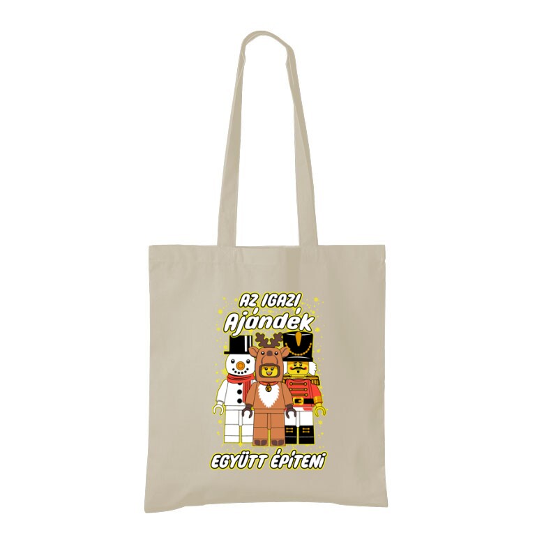 Az igazi ajándék - együtt építeni Bevásárló Táska
