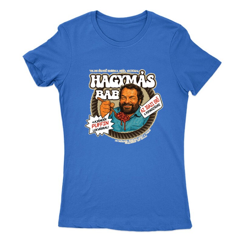 Hagymás bab Bud Spencer Női Póló