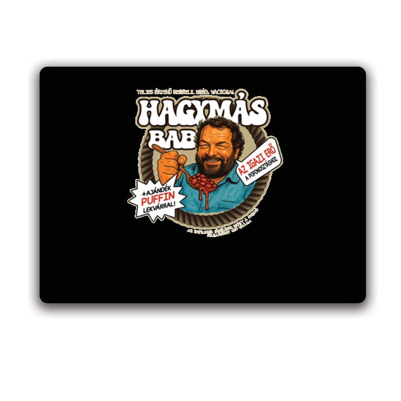 Hagymás bab Bud Spencer Egérpad