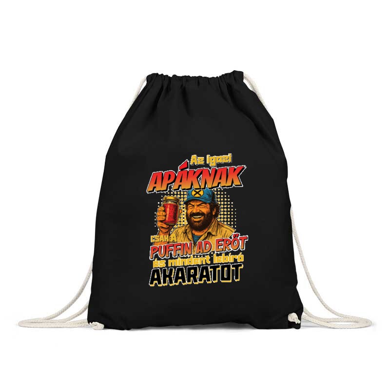 Az igazi apáknak csak a puffin ad erőt Hátizsák