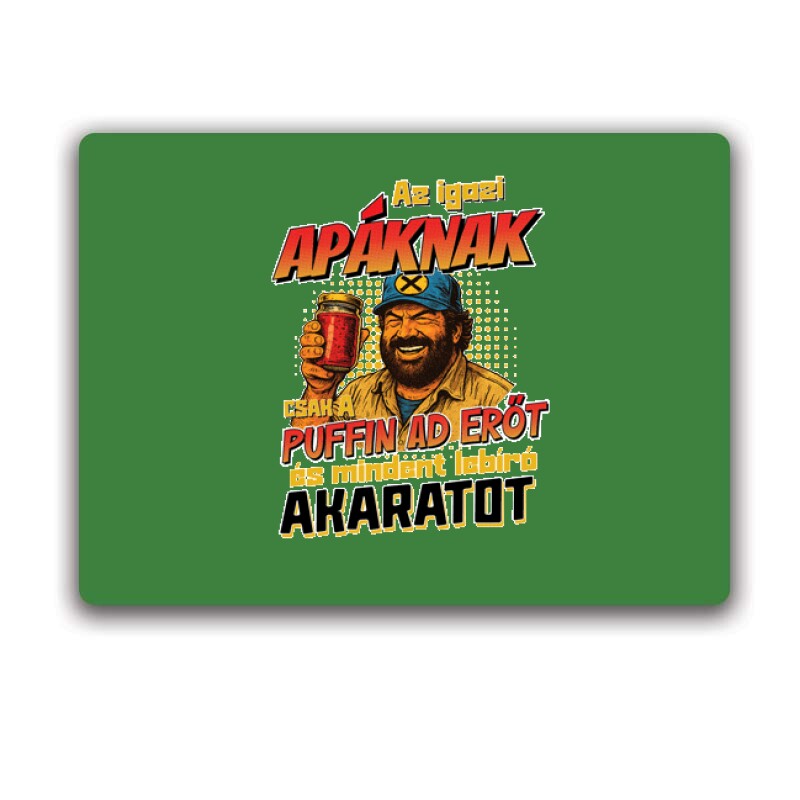 Az igazi apáknak csak a puffin ad erőt Egérpad