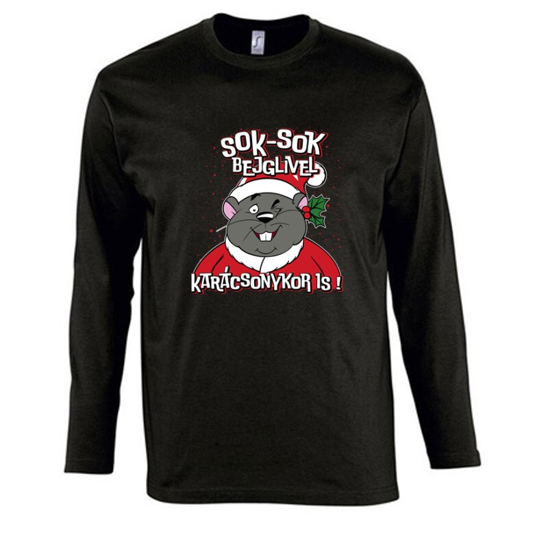 Sok-sok bejglivel karácsonyykor is (Lusta Dick) Hosszú Ujjú Póló