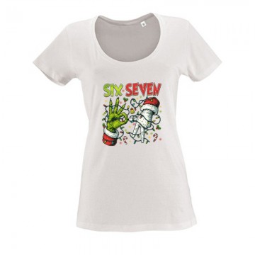 Six seven 67 Női O Nyakú Póló