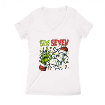Six seven 67 Női V Kivágott...
