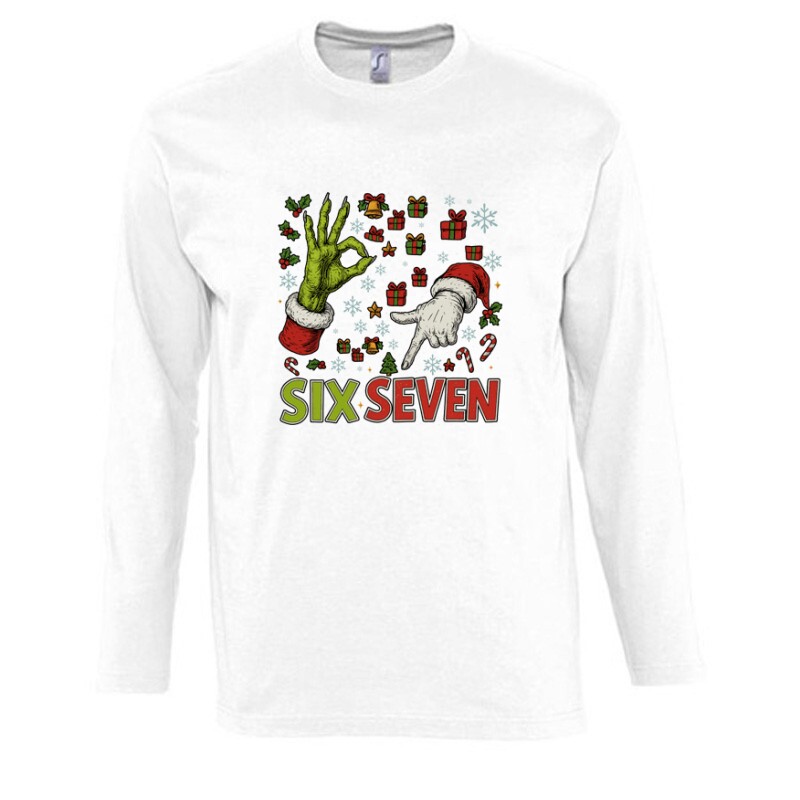 Six seven 67 ujjak Hosszú Ujjú Póló