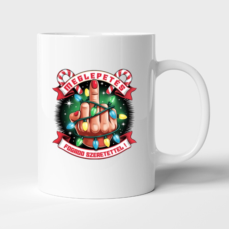 Meglepetés.Fogadd szeretettel ! Bögre