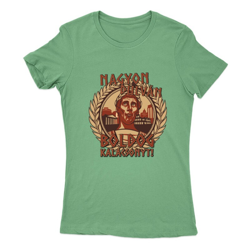 Nagyon dulván Boldog kalácsonyt! Női Póló