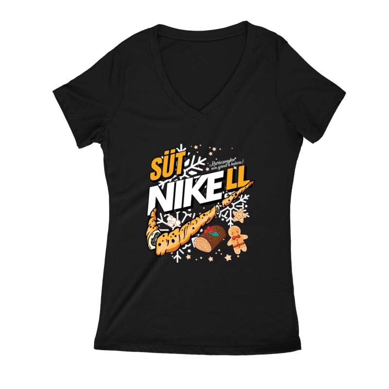 Sütni kell Női V Kivágott póló