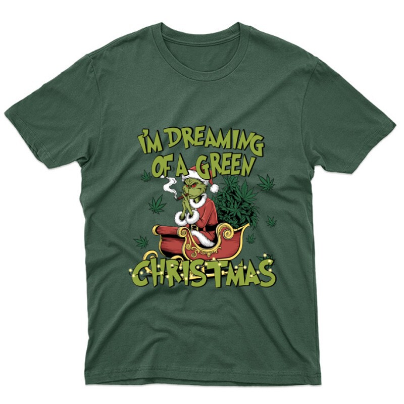 I'm dreaming of a green christmas Unisex Póló