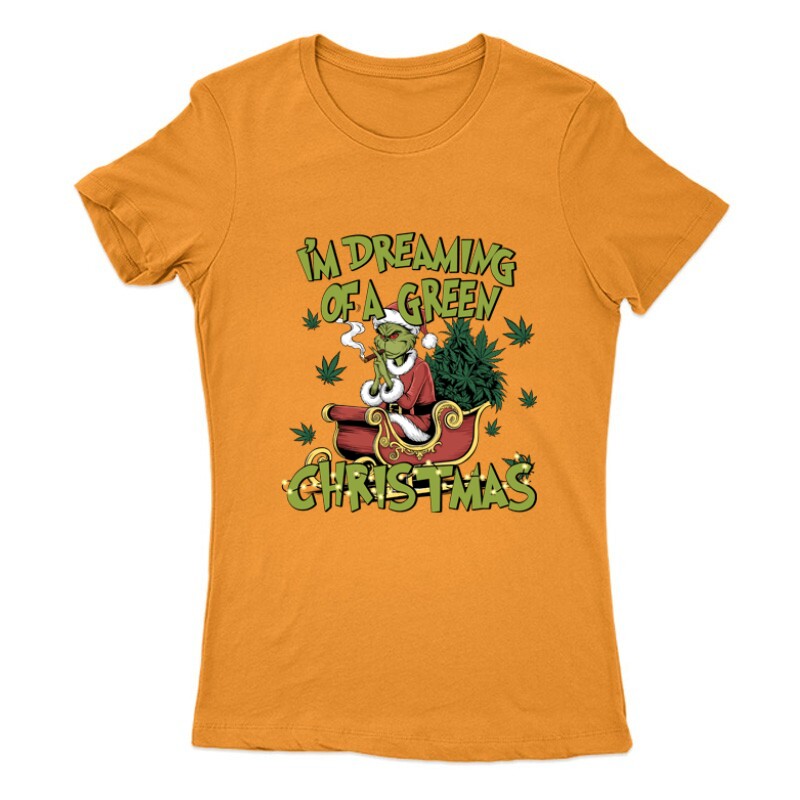 I'm dreaming of a green christmas Női Póló