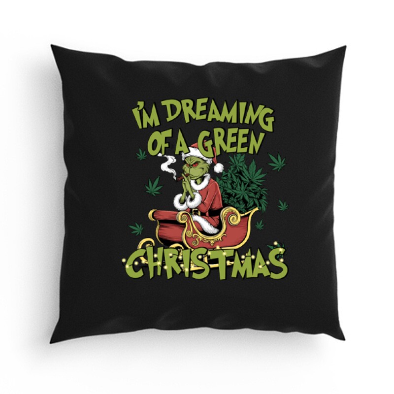 I'm dreaming of a green christmas Párna