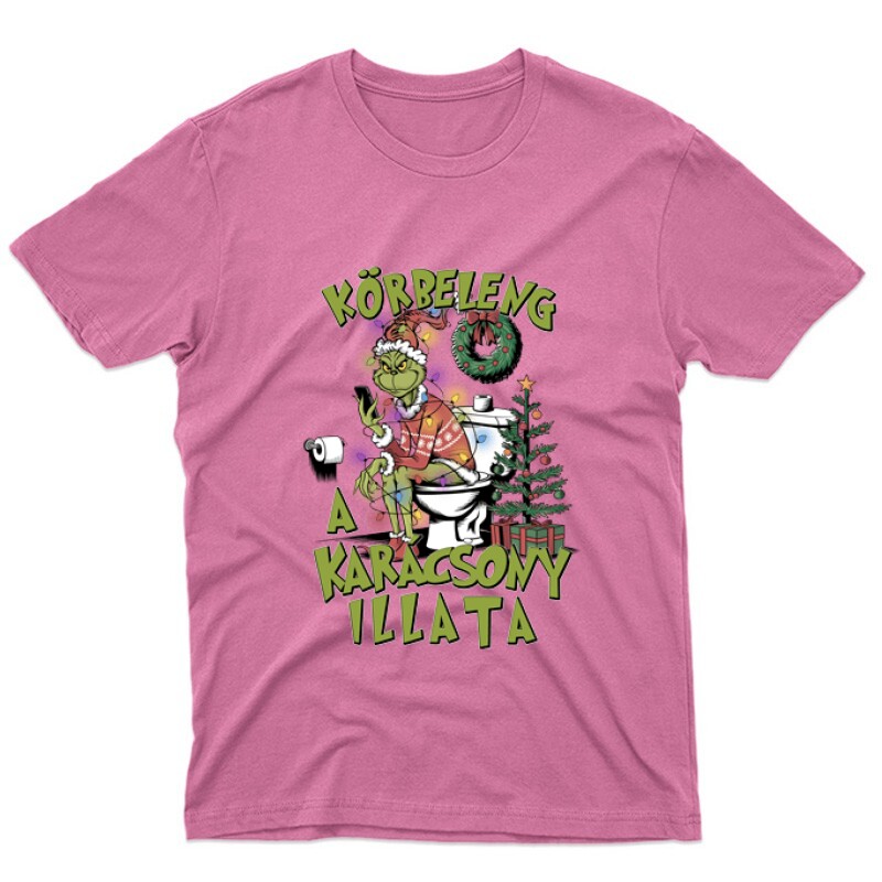 Körbeleng a karácsony illata Unisex Póló