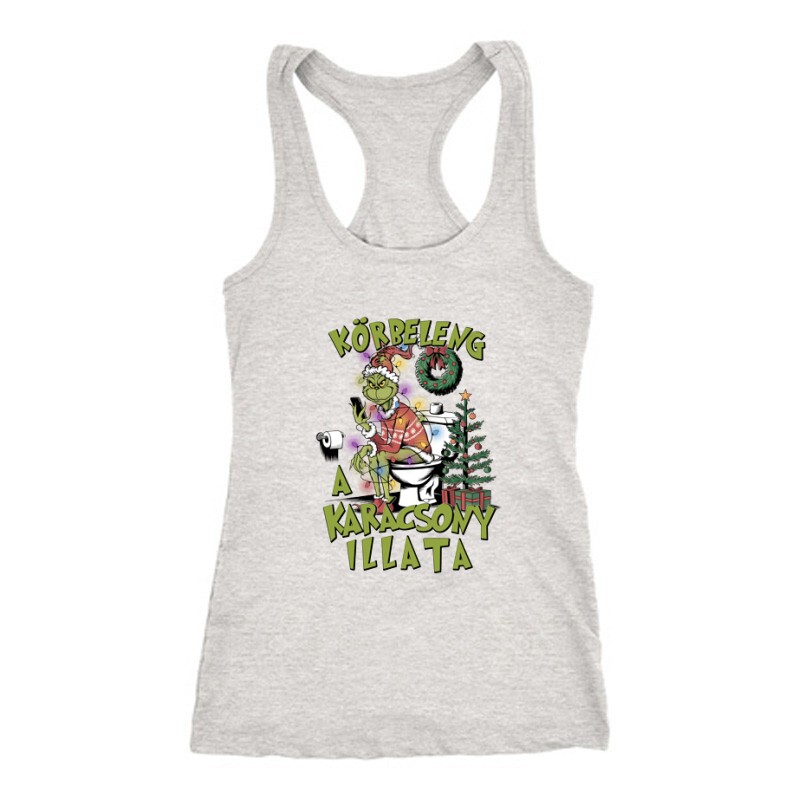 Körbeleng a karácsony illata Női Trikó