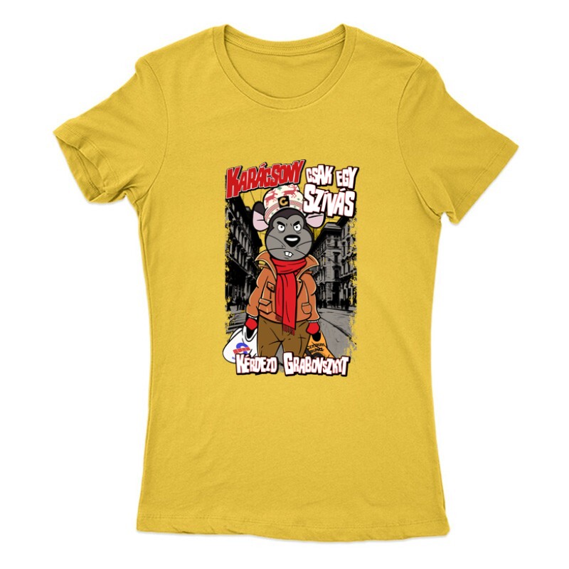 Karácsony csak egy szívás. Kérdezd Grabovszky-t Női Póló