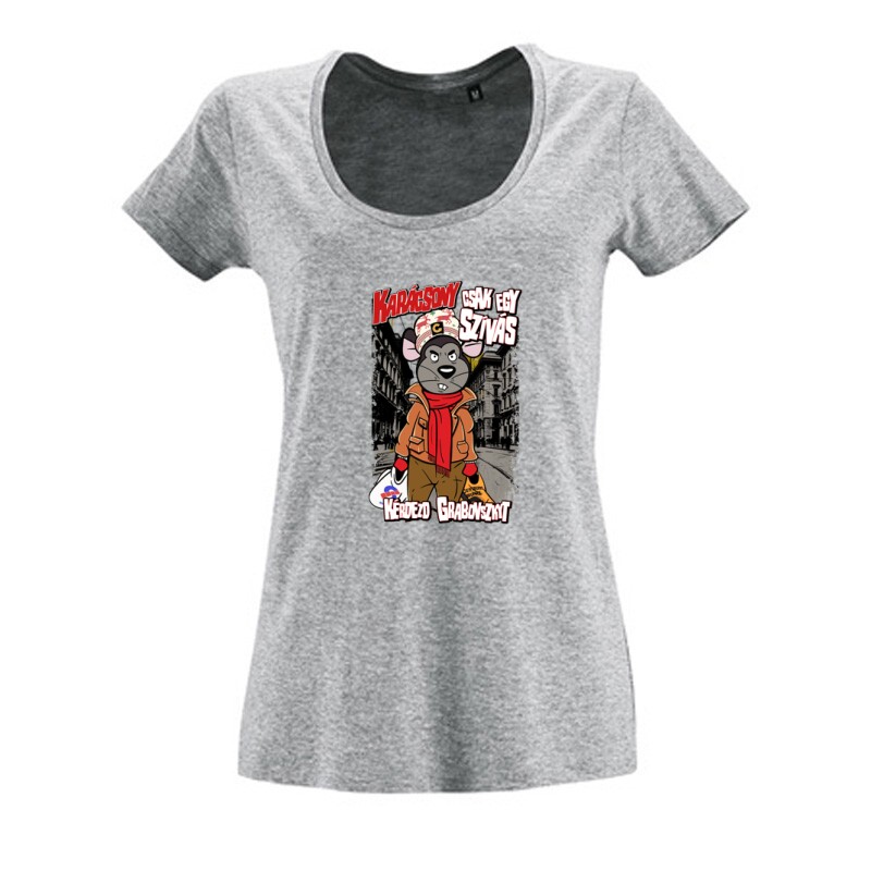 Karácsony csak egy szívás. Kérdezd Grabovszky-t Női O Nyakú Póló