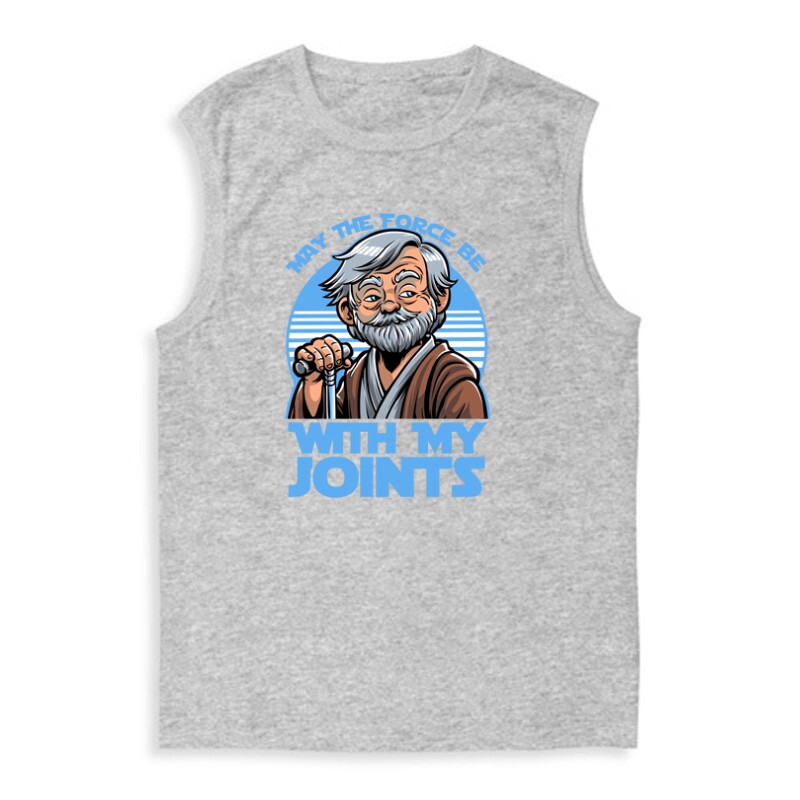 May the force be with my joints Férfi Trikó