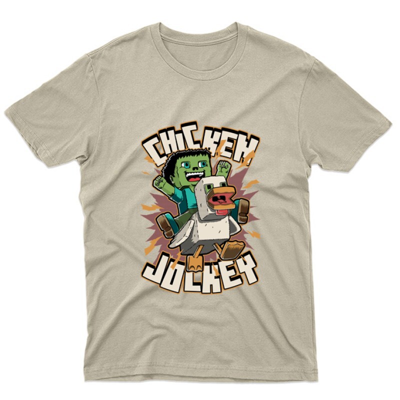 Chicken Jockey Minecraft Unisex Póló