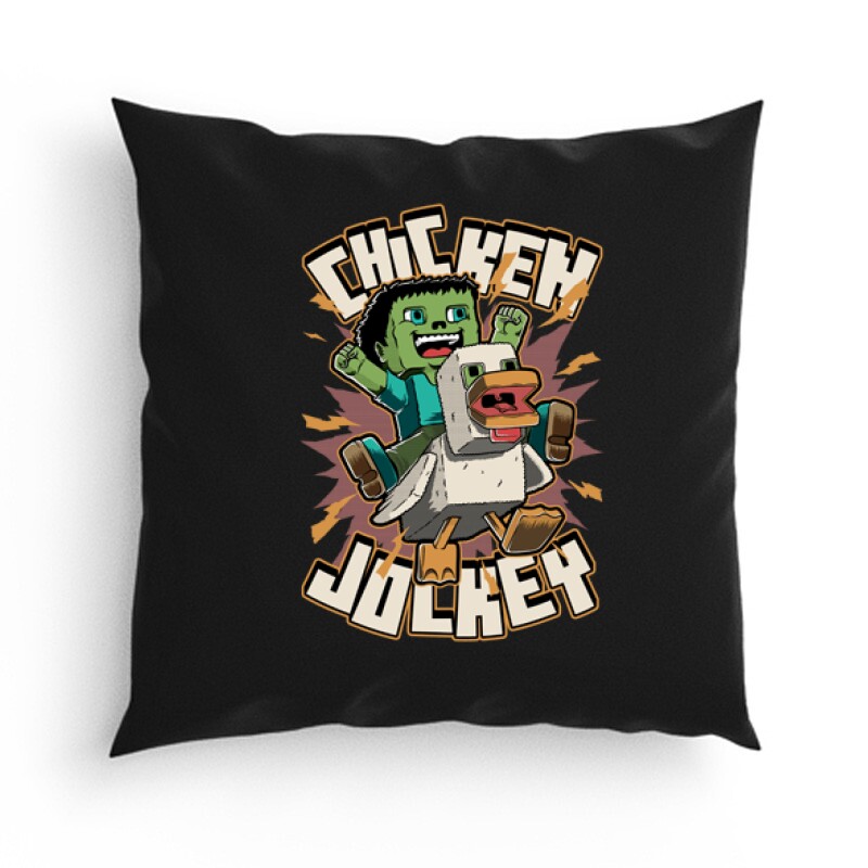 Chicken Jockey Minecraft Párna