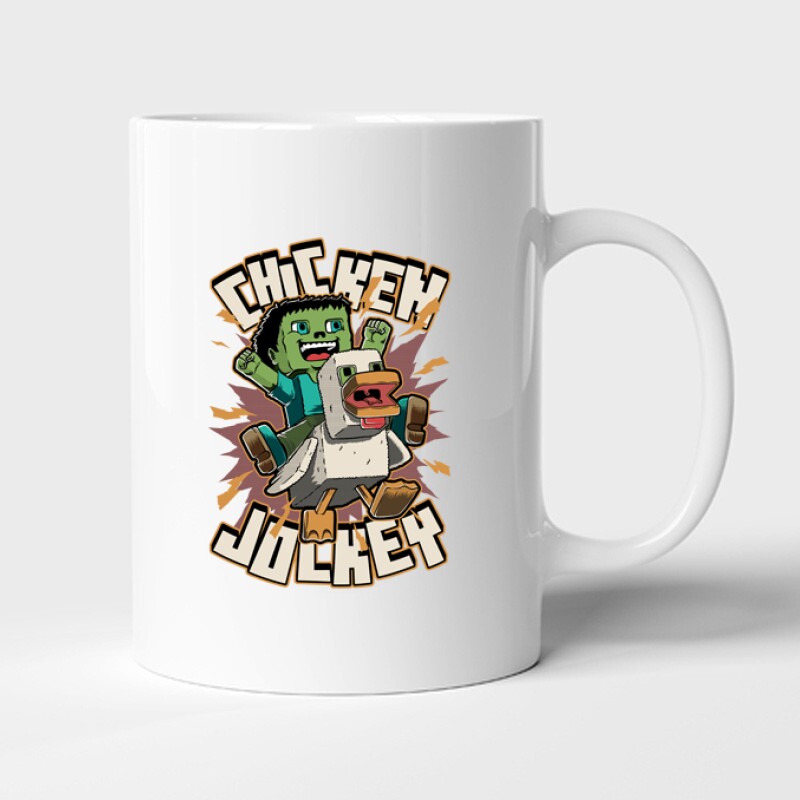 Chicken Jockey Minecraft Bögre