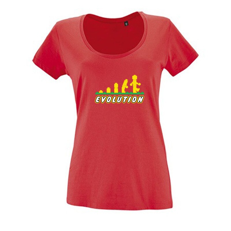 Lego evolution Női O Nyakú Póló