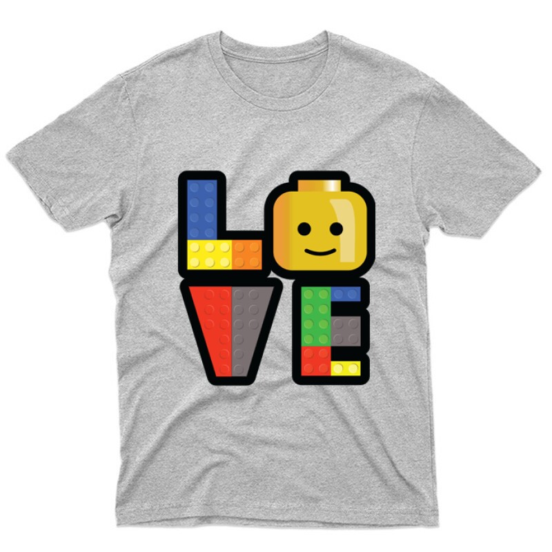 Lego Love Unisex Póló