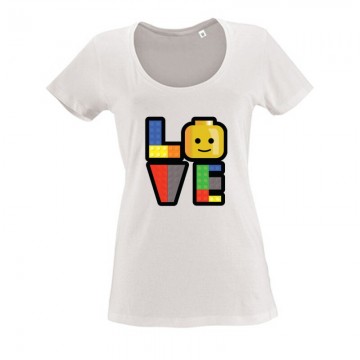 Lego Love Női O Nyakú Póló
