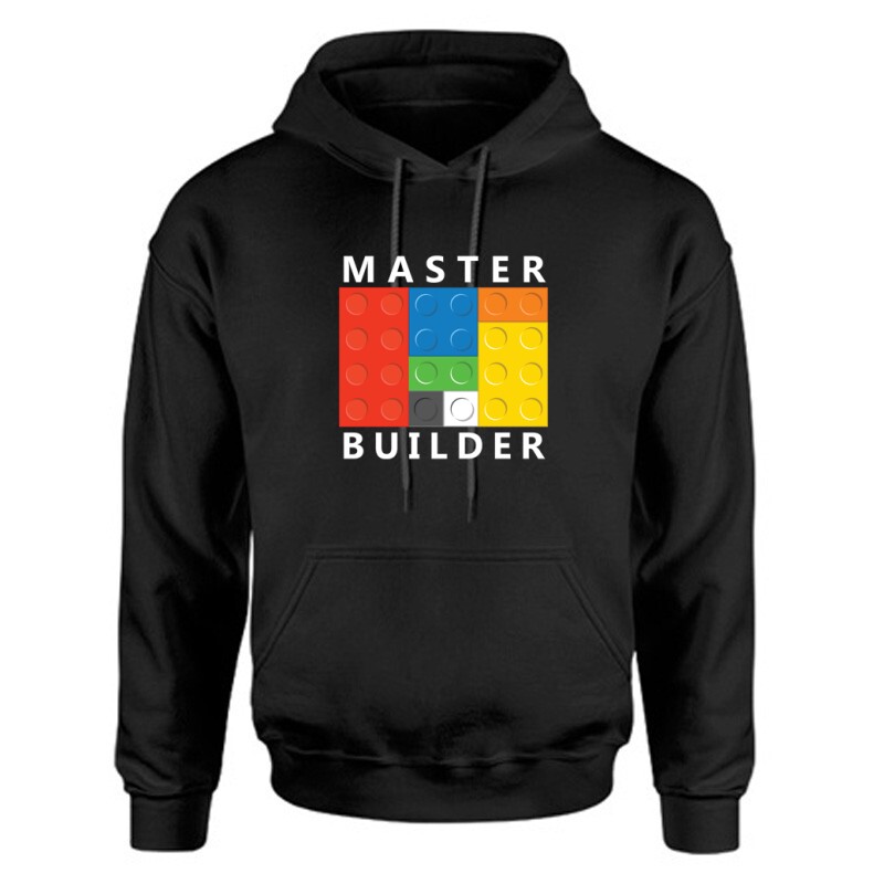 Master builder Unisex Kapucnis Pulcsi