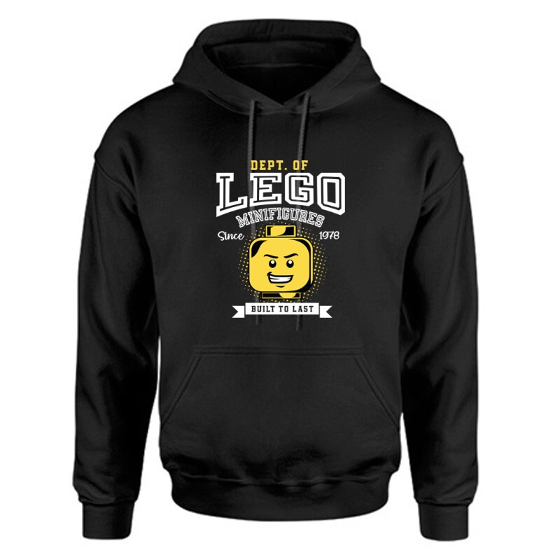 Lego minifigure Unisex Kapucnis Pulcsi
