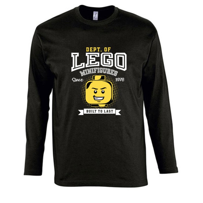 Lego minifigure Hosszú Ujjú Póló